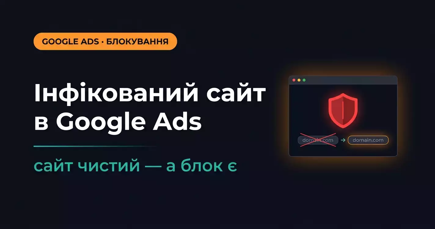 Кейс: інфікований сайт (Compromised site) в Google Ads. Як вирішити проблему?
