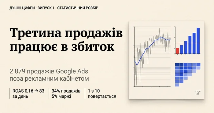 Душні цифри, випуск 1: статистичний розбір 2 879 продажів стоматологічного обладнання з Google Ads
