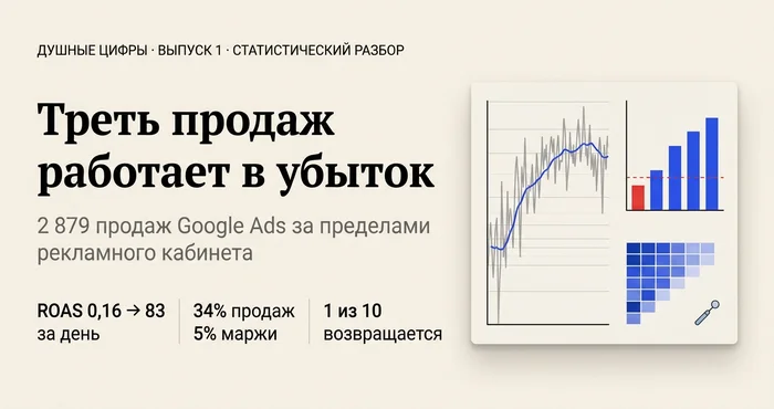 Душные цифры, выпуск 1: статистический разбор 2 879 продаж стоматологического оборудования из Google Ads