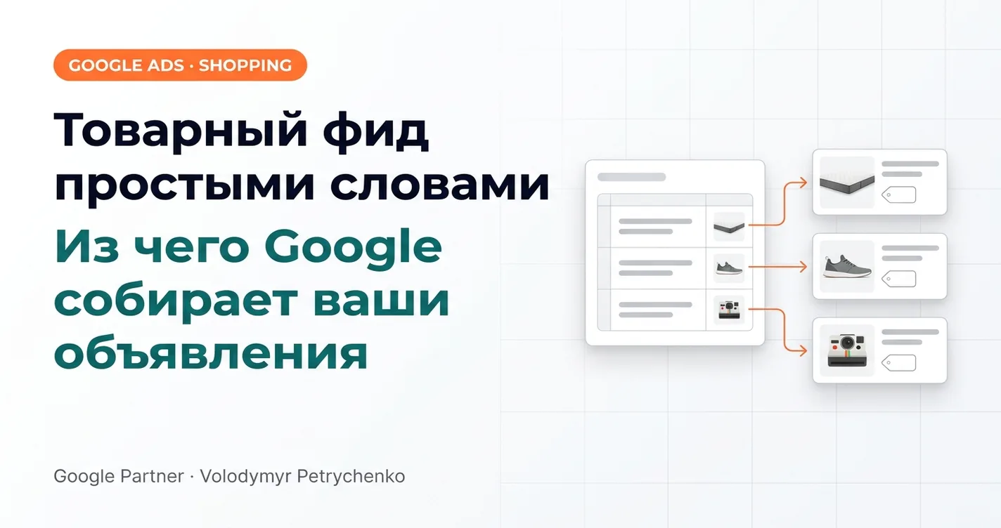 Товарный фид простыми словами: из чего Google собирает ваши объявления