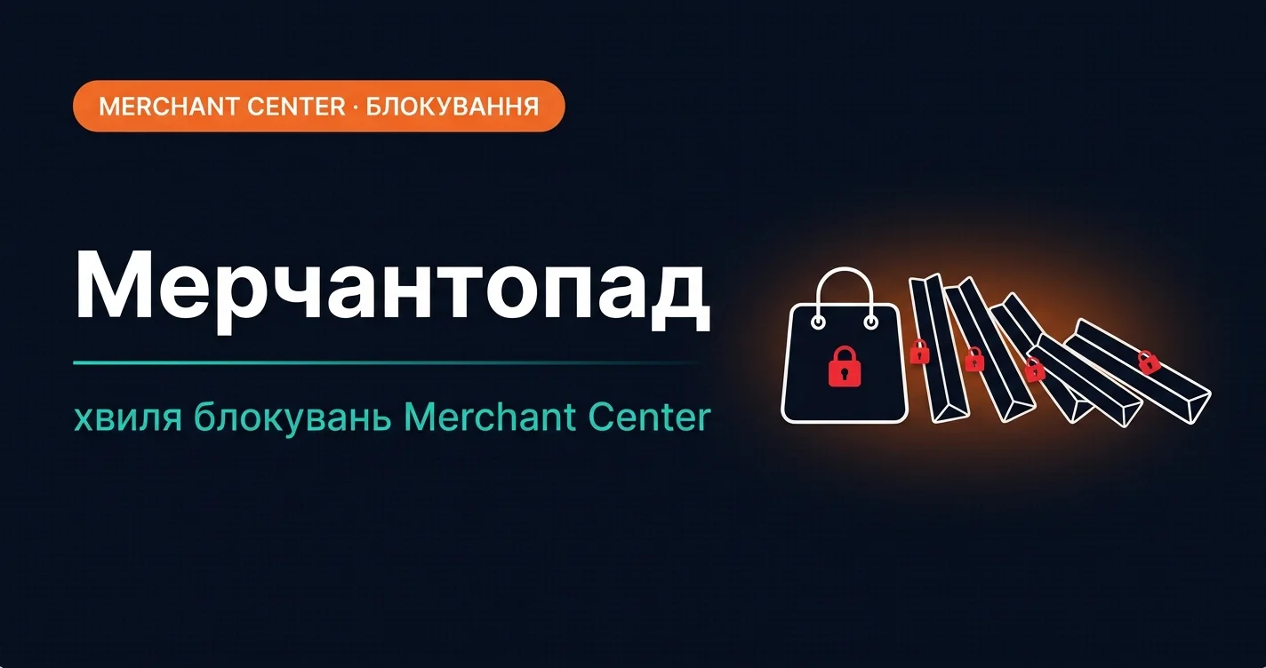 Традиційний осінній «мерчантопад»: чому Google масово блокує Merchant Center