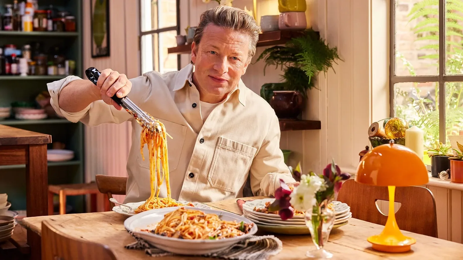Jamie Oliver — British restaurateur, founder of the Jamie's Italian chain
