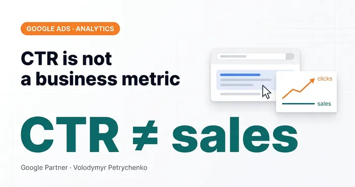 CTR in Google Ads. Does CTR Affect Business Metrics?