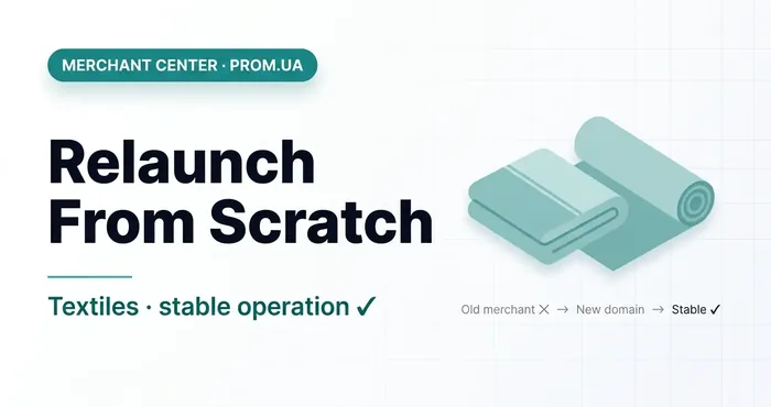 Case study: launching Google Merchant Center on Prom.ua without suspensions (textiles)