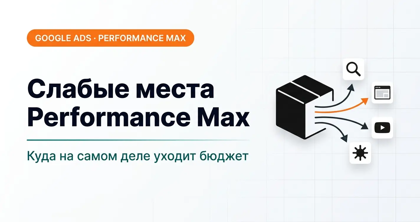 Где слабые места ваших рекламных кампаний Performance Max в Google Ads?